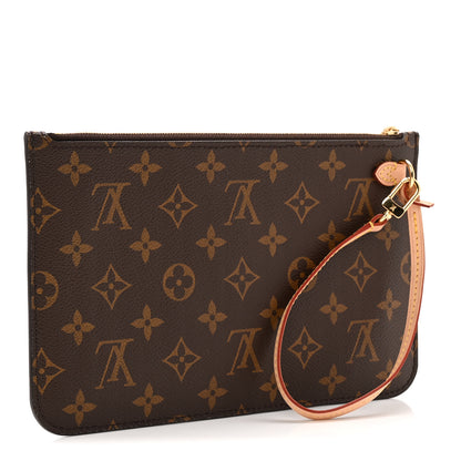 Louis Vuitton Monogram Neverfull MM GM Pochette 3 of 6
