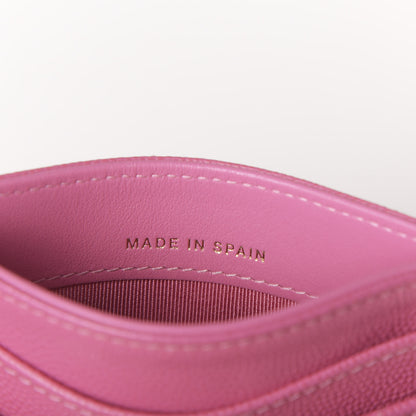 Chanel Caviar Quilted Card Holder Pink 7 of 9
