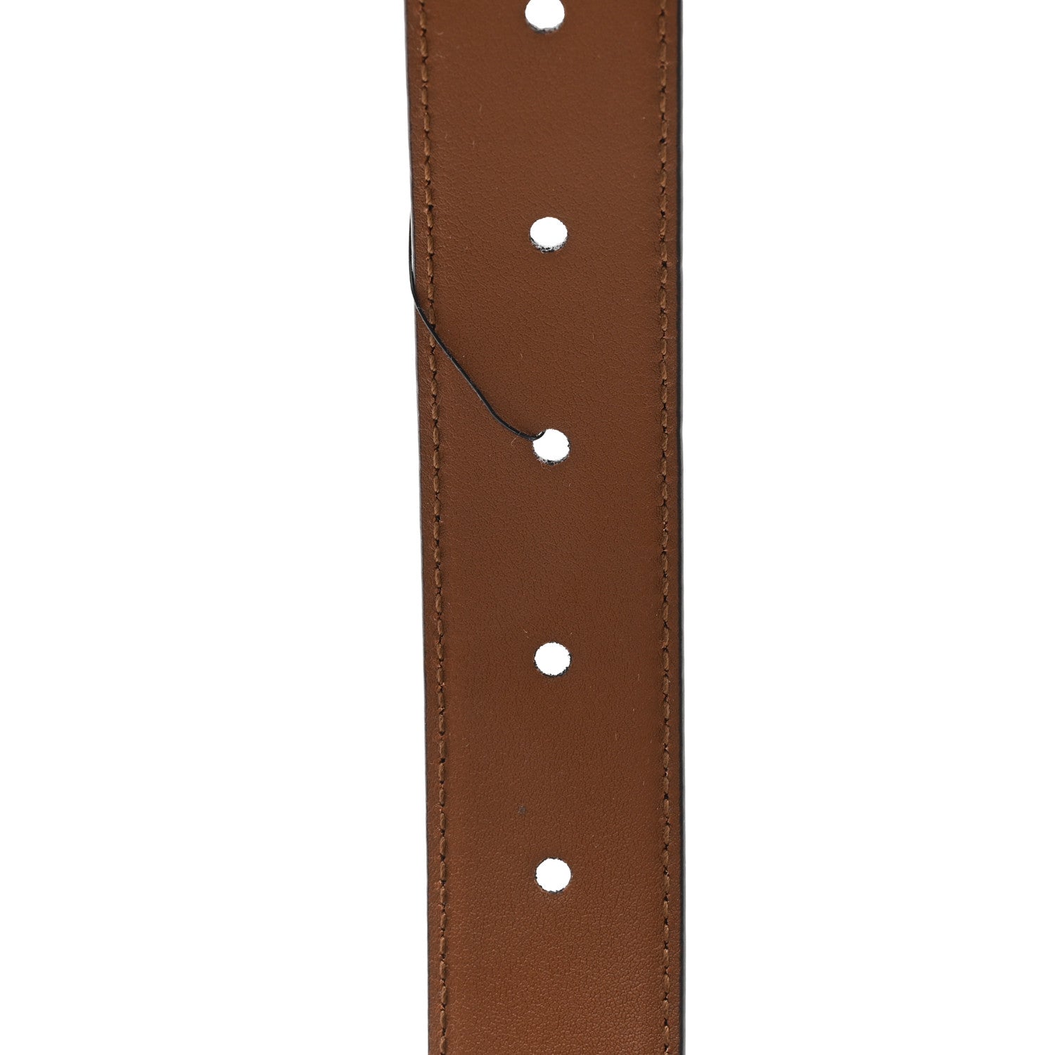 Gucci GG Supreme Monogram Calfskin Square 30mm Belt 90 36 Beige Ebony Old Sundial 4 of 5