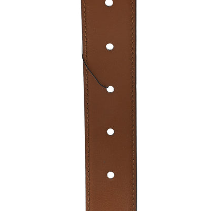Gucci GG Supreme Monogram Calfskin Square 30mm Belt 90 36 Beige Ebony Old Sundial 4 of 5
