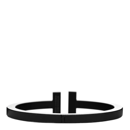 Tiffany Black-Coated Stainless Steel T Square Bracelet 2 of 3