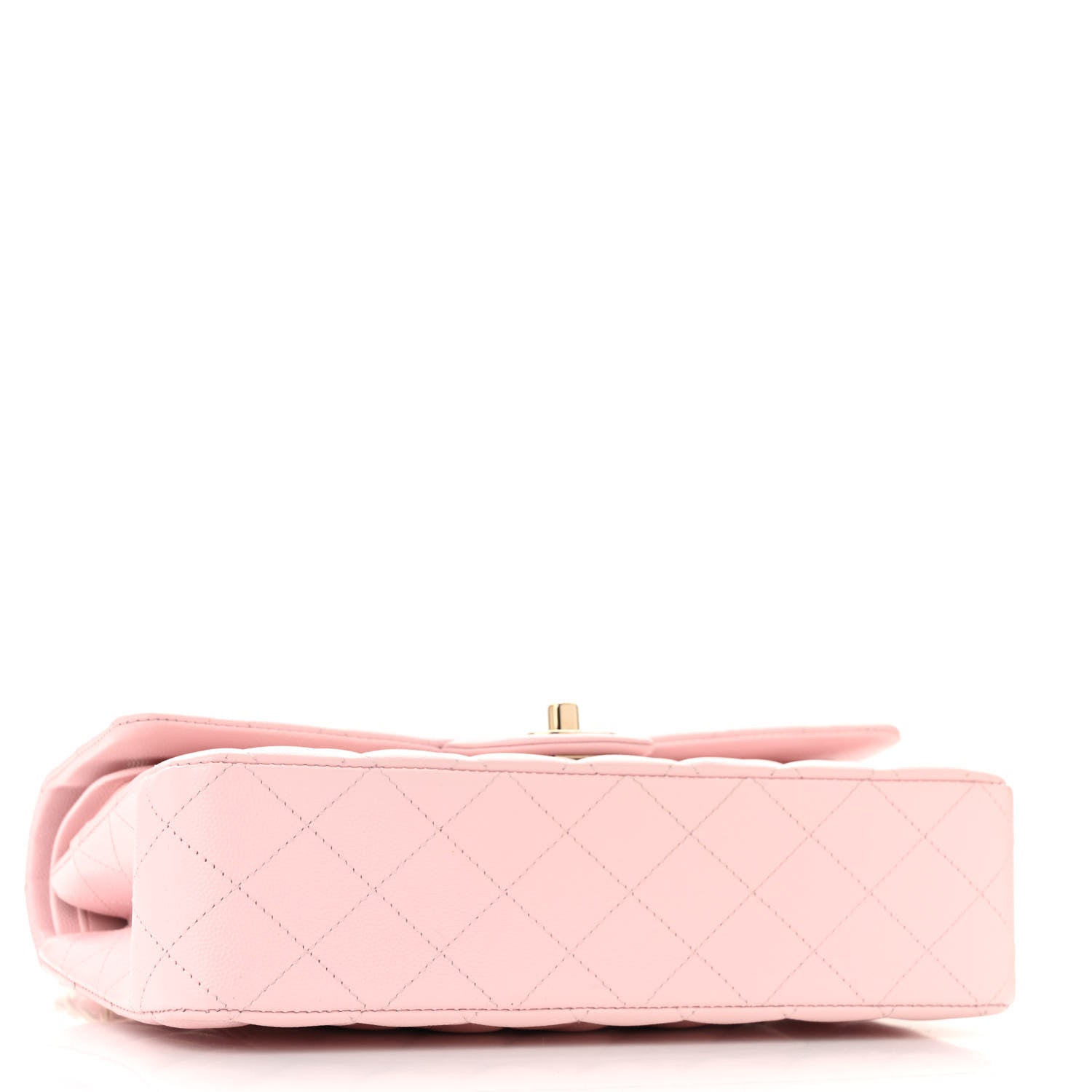Chanel Caviar Quilted Medium Double Flap Light Pink 4 of 12