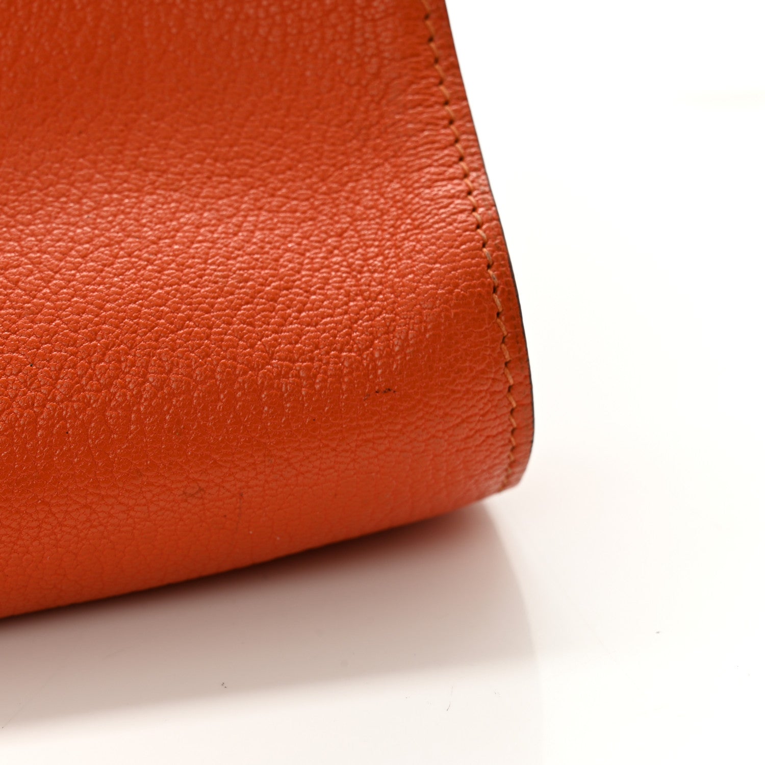 Hermes Chèvre Mysore Karo GM Orange 10 of 12