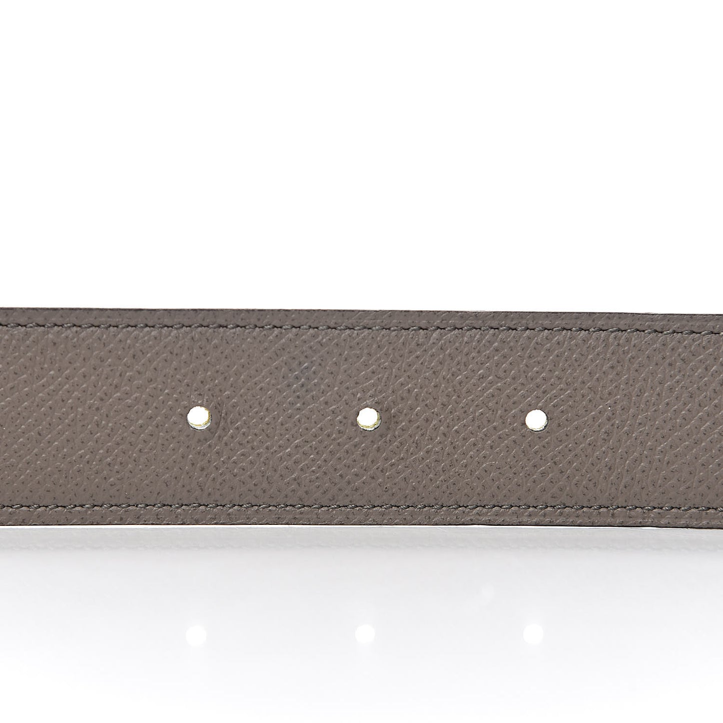 Epsom 32mm Belt Strap 105 Jaune D'Naples Etain