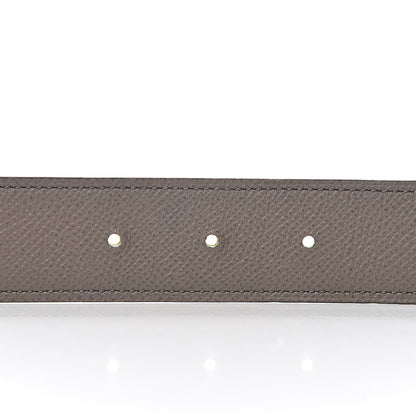 Hermes Epsom 32mm Belt Strap 105 Jaune D'Naples Etain 5 of 6