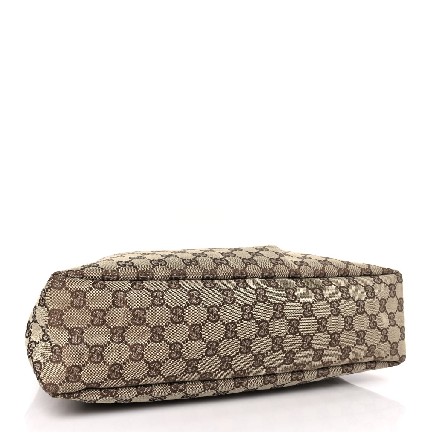 Monogram Medium Horsebit Chain Hobo Dark Brown