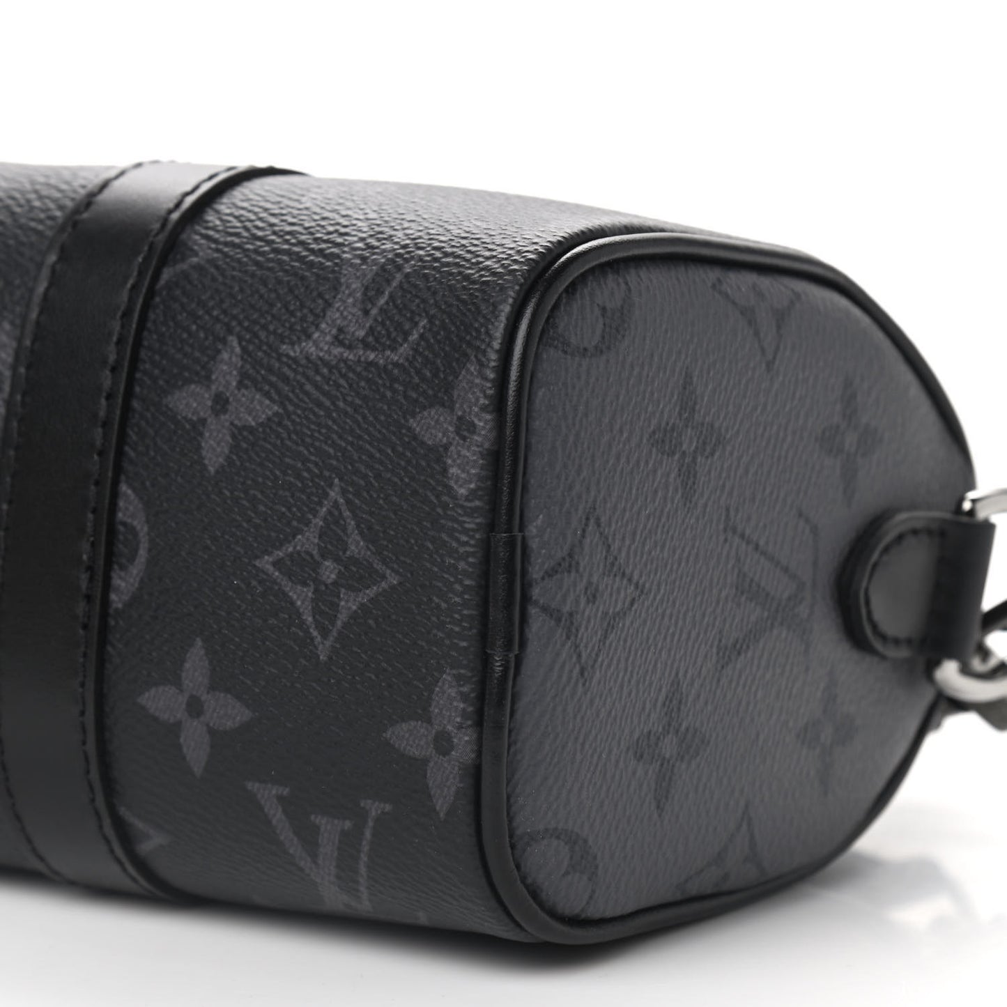 Reverse Monogram Eclipse Keepall XS Black