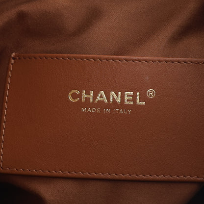 Chanel Goatskin Quilted Small Chanel 25 Handbag Camel 5 of 9
