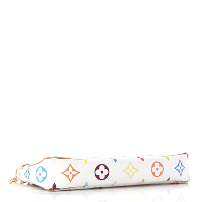 Louis Vuitton Monogram Multicolor Pochette Accessories White 3 of 8