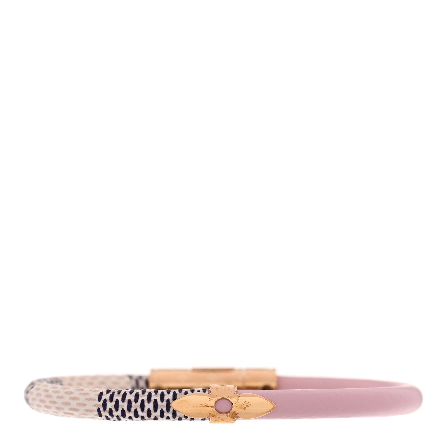 Louis Vuitton Damier Azur Daily Confidential Bracelet 17 Pink 1 of 5