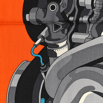 Hermes Cashmere Silk 600 Chevaux Shawl 140 3 of 5