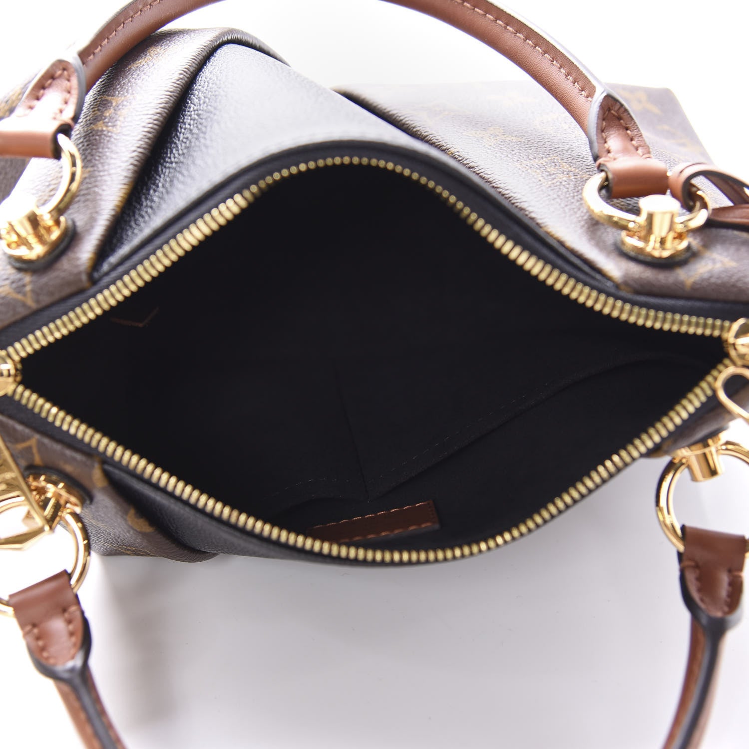 Louis Vuitton Monogram V Tote BB Black 5 of 11