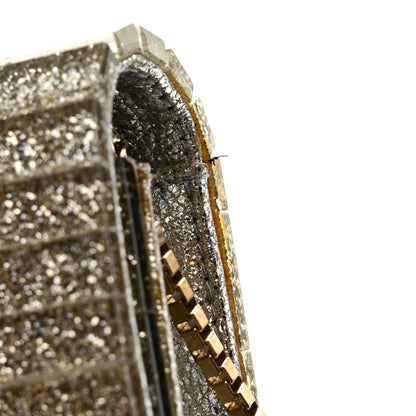 Jimmy Choo Acrylic Glitter Sweetie Clutch Champagne 14 of 16