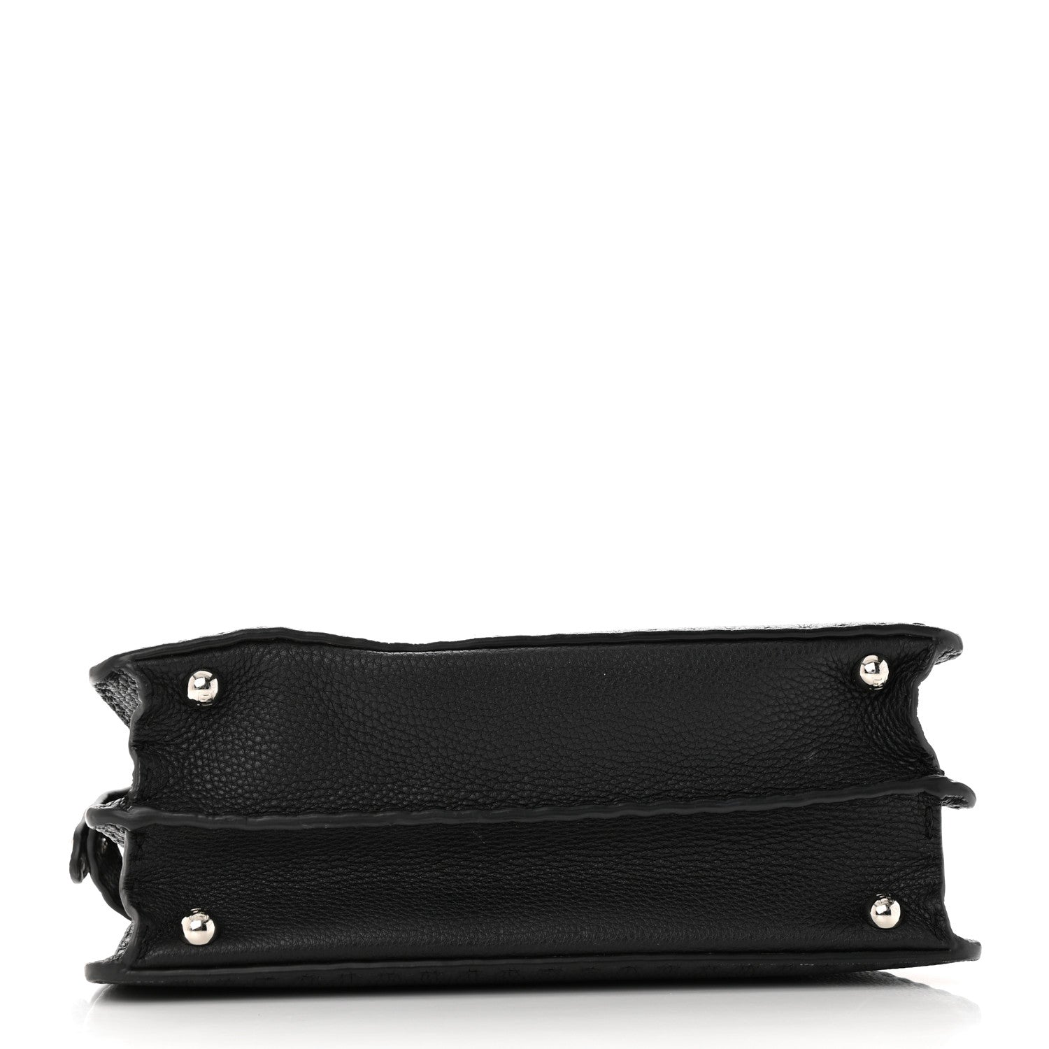 Fendi Cuoio Romano Selleria Chamois Small Peekaboo I SEE U Satchel Black Camel Sunflower 4 of 16