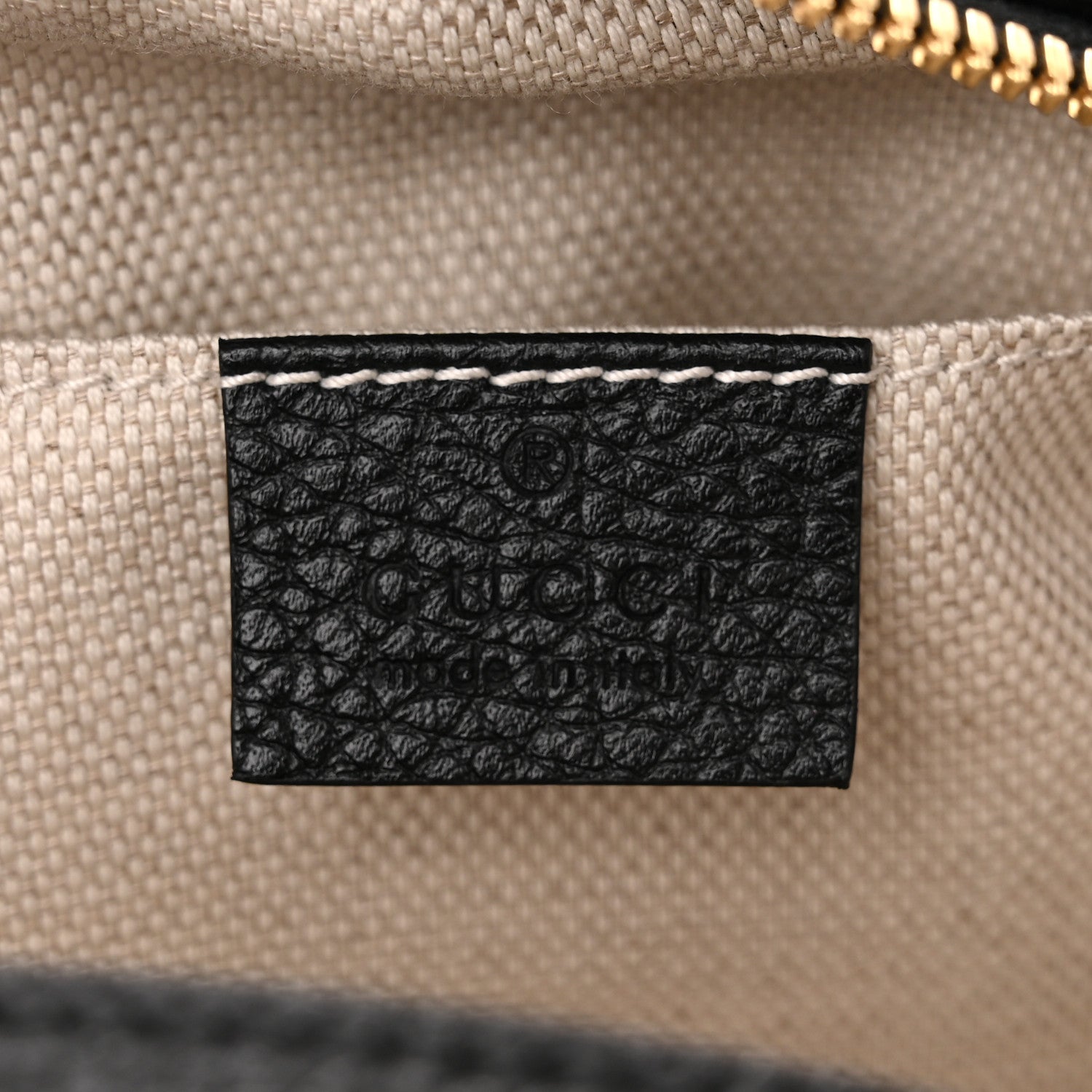 Gucci Pebbled Calfskin Small Soho Disco Bag Black 6 of 10
