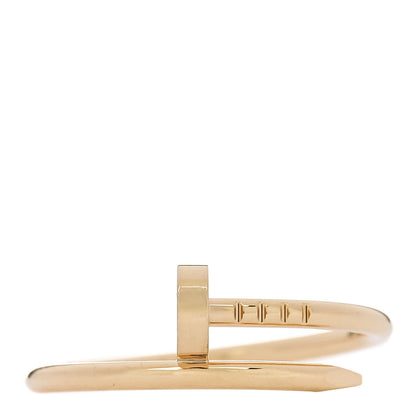 Cartier 18K Yellow Gold Small Juste Un Clou Ring 60 9 1 of 5
