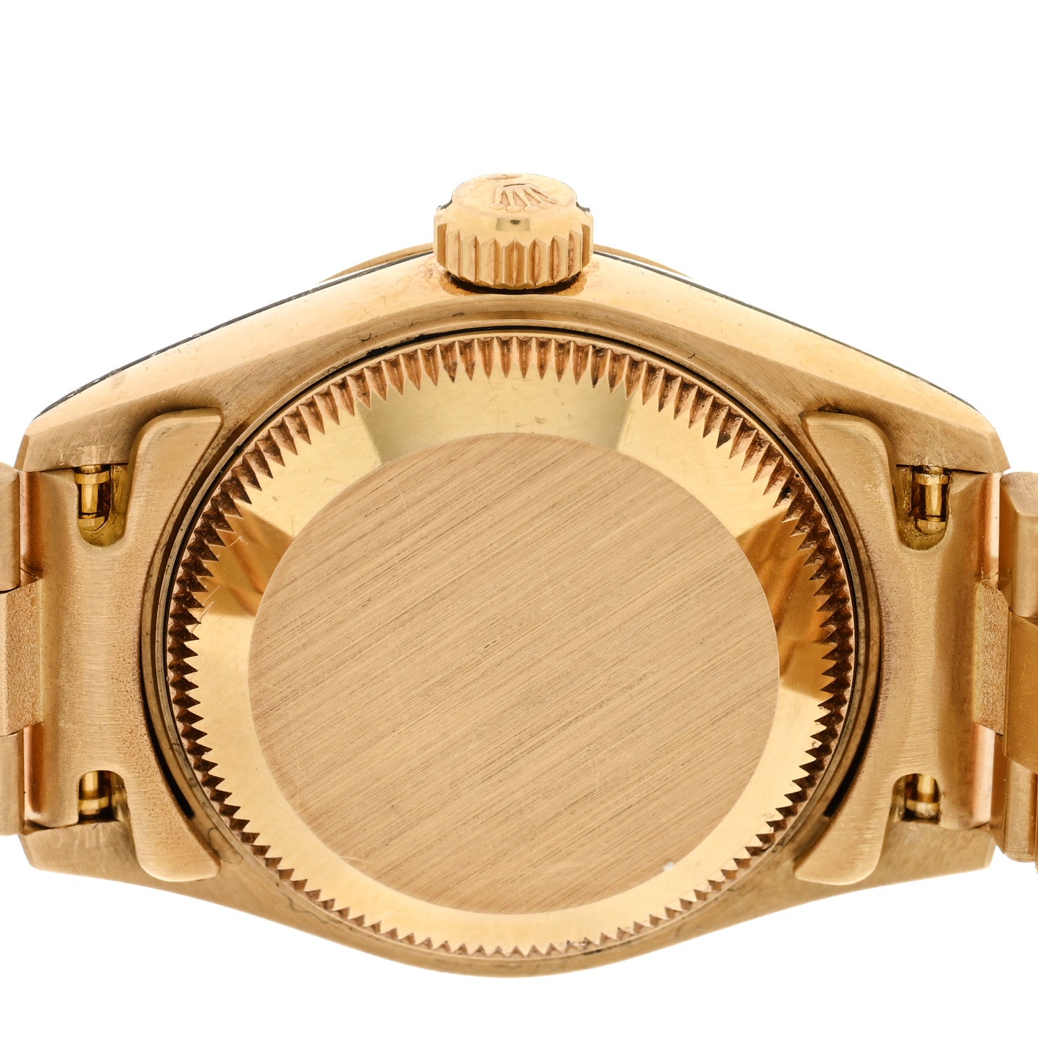 Rolex 18K Yellow Gold Diamond 26mm Datejust President Watch Champagne 69178 4 of 4
