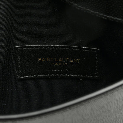 Saint Laurent Grain De Poudre Uptown Baby Pouch Black 6 of 6