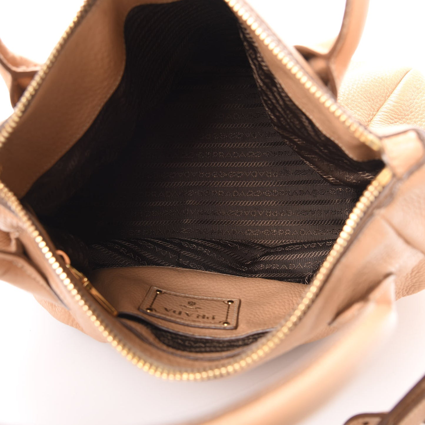 Vitello Daino Shopping Tote Sughero