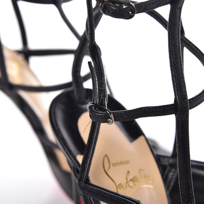 Christian Louboutin Kid Kadreyana 100 Pumps 38.5 Black 8 of 10