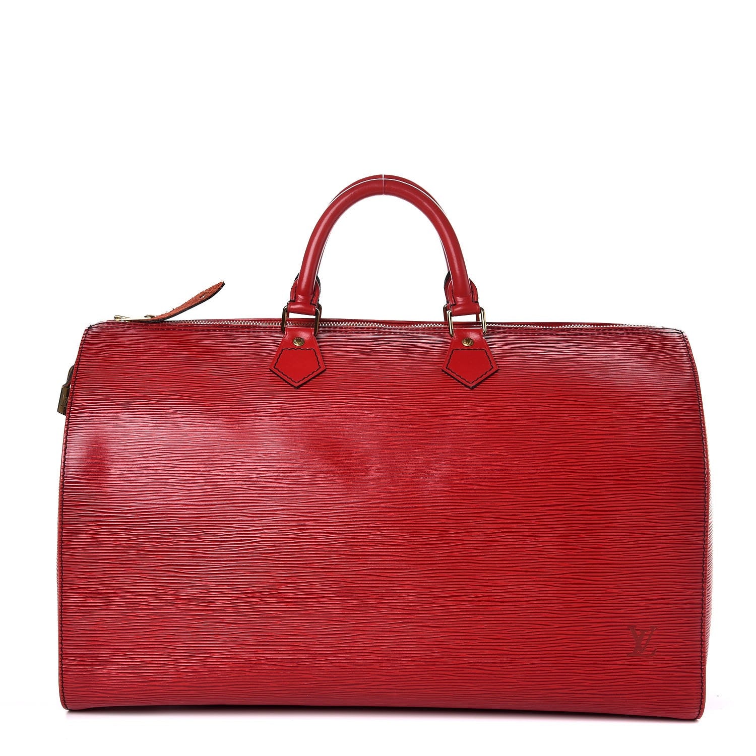 Louis Vuitton Epi Speedy 40 Castillan Red 1 of 18