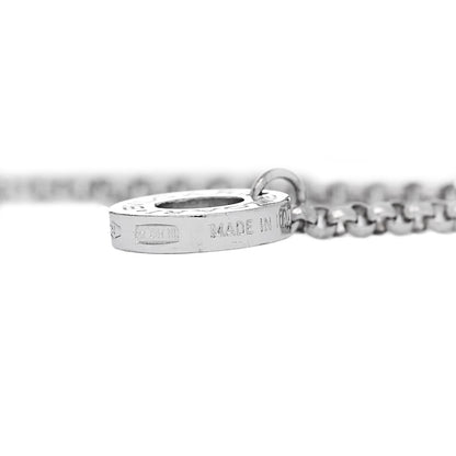 Bulgari 18K White Gold Diamond BVLGARI BVLGARI Heart Pave Pendant Necklace 7 of 7