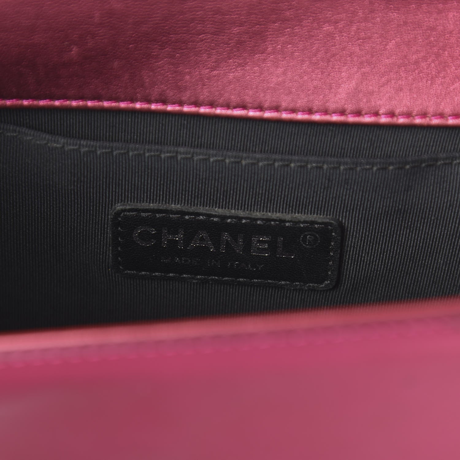 Chanel Metallic Patent Calfskin Quilted Medium Boy Flap Pink 8 of 10