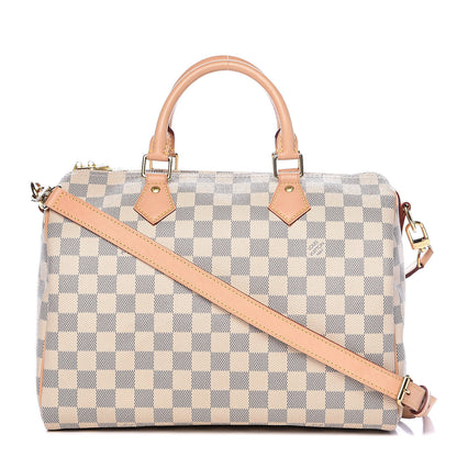 Louis Vuitton Damier Azur Speedy Bandouliere 30 1 of 12