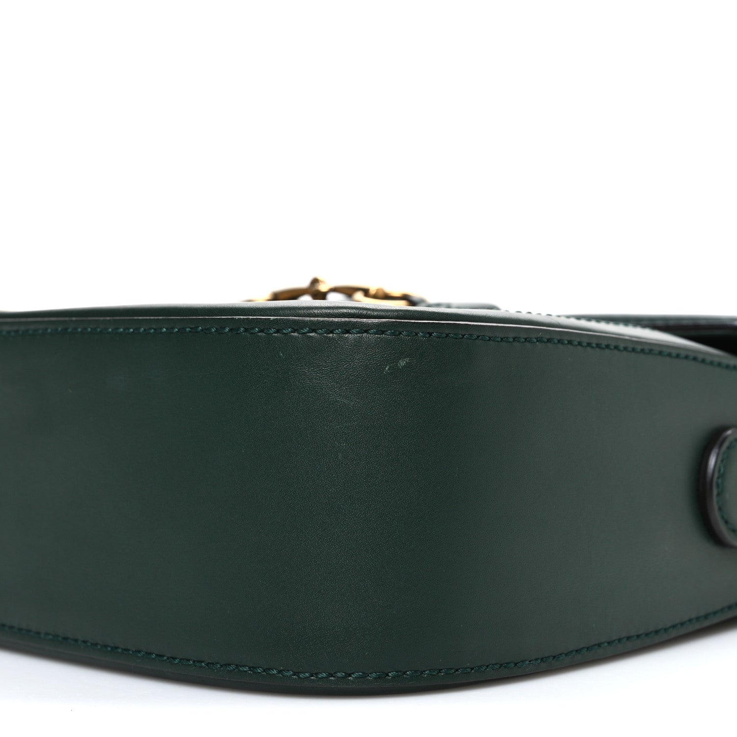 Gucci Monogram Calfskin Medium Lady Web Shoulder Bag Beige Green 10 of 10