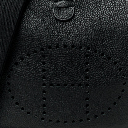 Hermes Taurillon Clemence Evelyne III PM Black 8 of 12
