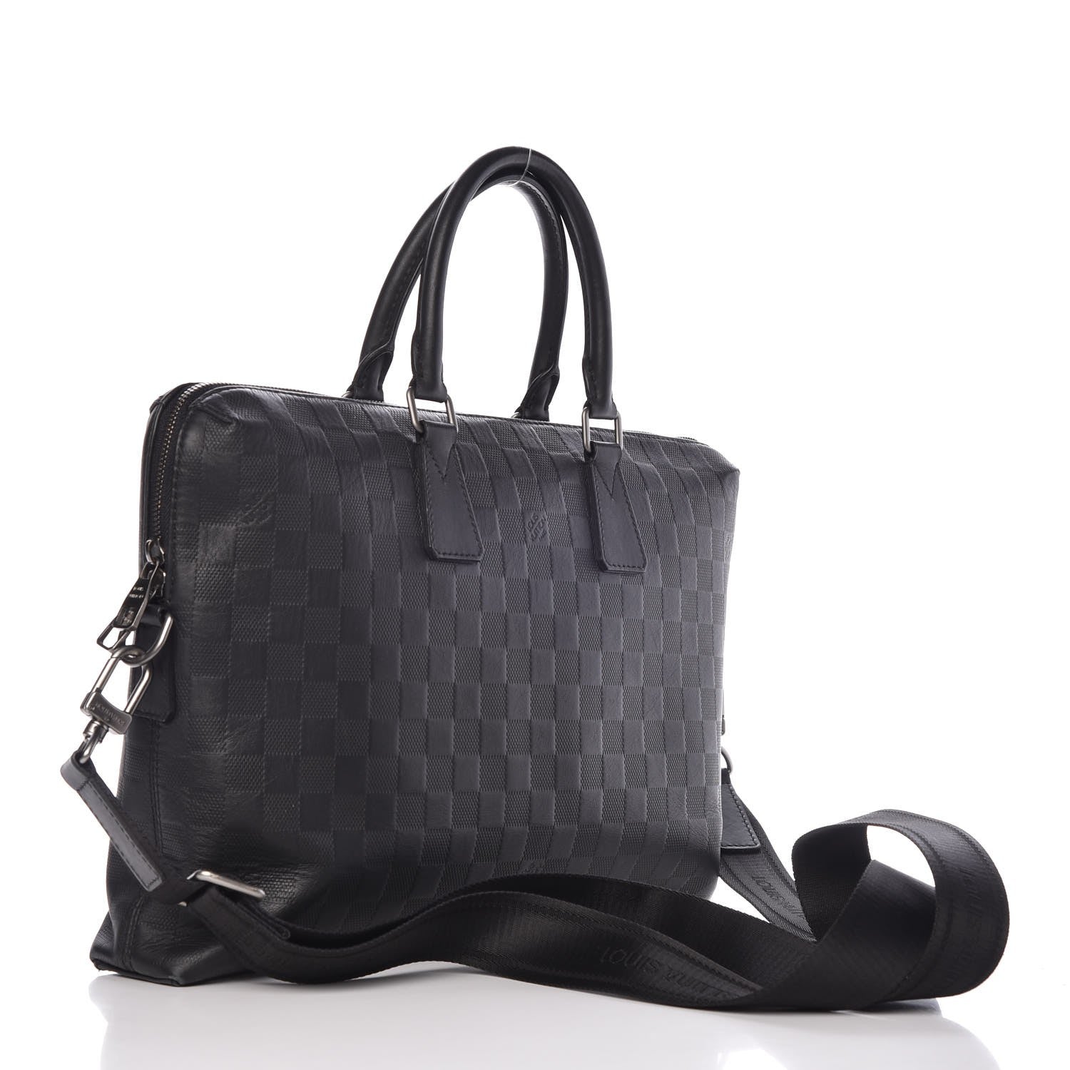 Louis Vuitton Damier Infini Porte-Documents Jour Onyx 3 of 11