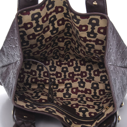 Gucci Guccissima Pelham Shoulder Bag Chocolate 5 of 15