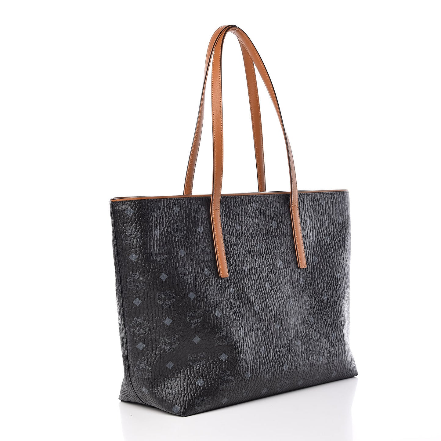 Visetos Medium Anya Shopper Tote Black