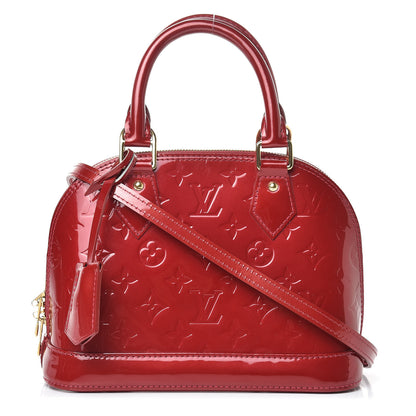 Louis Vuitton Vernis Alma BB Pomme D'Amour 1 of 10
