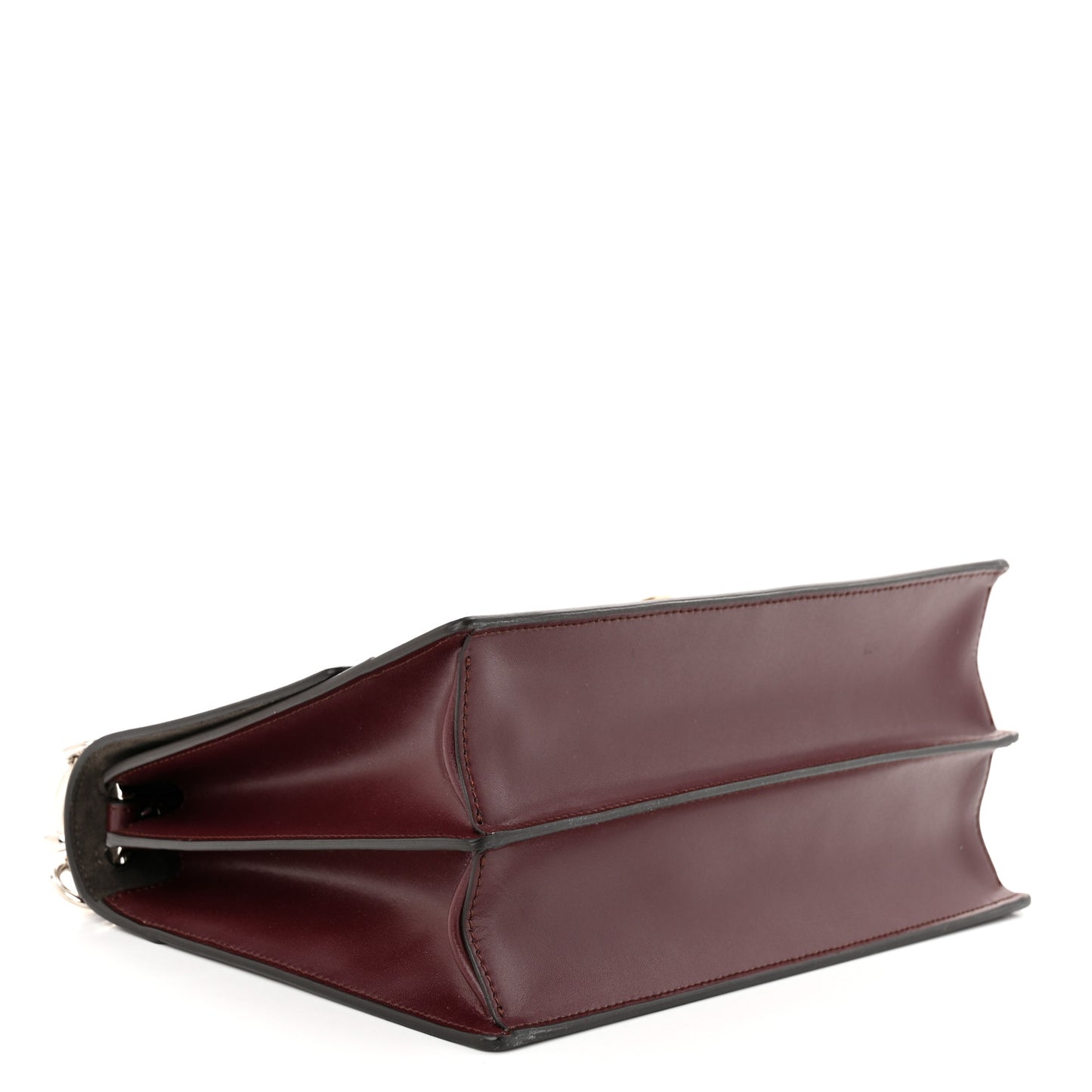 Vitello Pelo Dolce Liberty Lucido Sfumato Leopard Kan I Shoulder Bag Grigio Marrone Bordeaux