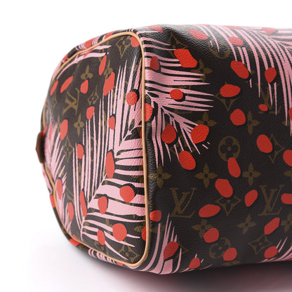 Louis Vuitton Monogram Jungle Dots Speedy 30 Sugar Pink Poppy 6 of 10