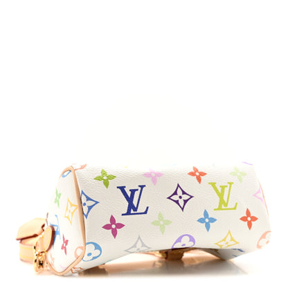 Louis Vuitton LV X TM Monogram Multicolor Nano Speedy White 4 of 10