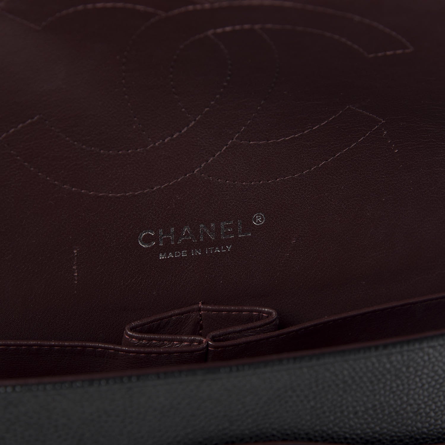 Chanel Caviar Quilted Jumbo Double Flap Black 9 of 12