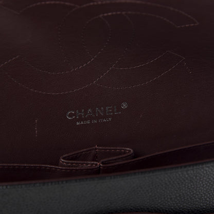 Chanel Caviar Quilted Jumbo Double Flap Black 9 of 12