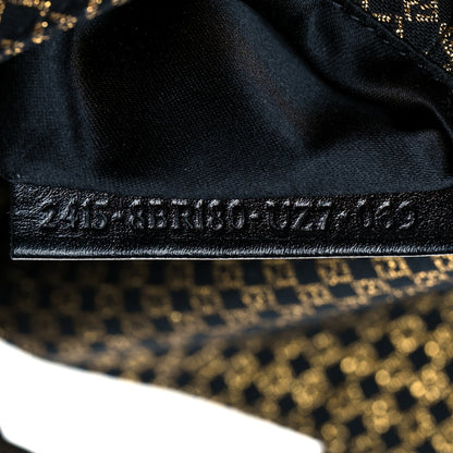 Fendi Micro Zucchino Forever Mini Mama Baguette Black Gold 6 of 9