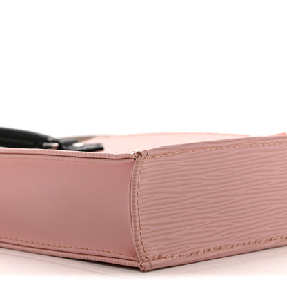 Louis Vuitton Epi Petit Sac Plat Rose Ballerine 9 of 10