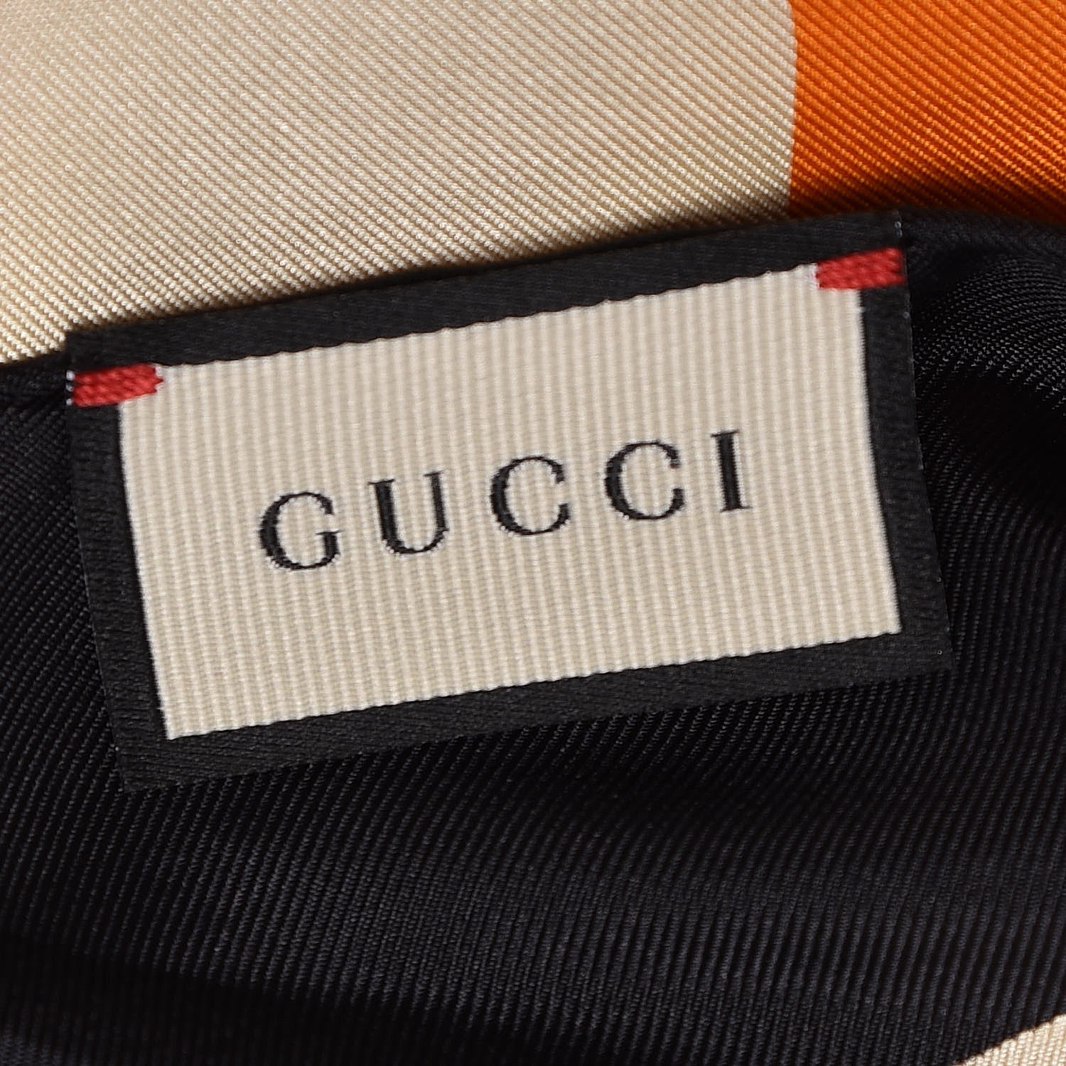 Gucci Silk Gucci Multiworld Square Scarf Ivory Multicolor 4 of 5