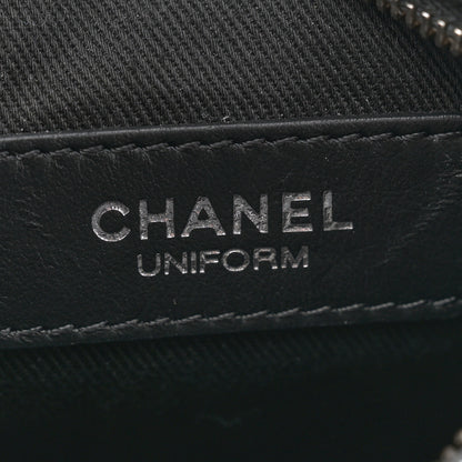 Chanel Lambskin Quilted Crossbody Bag Black 6 of 10