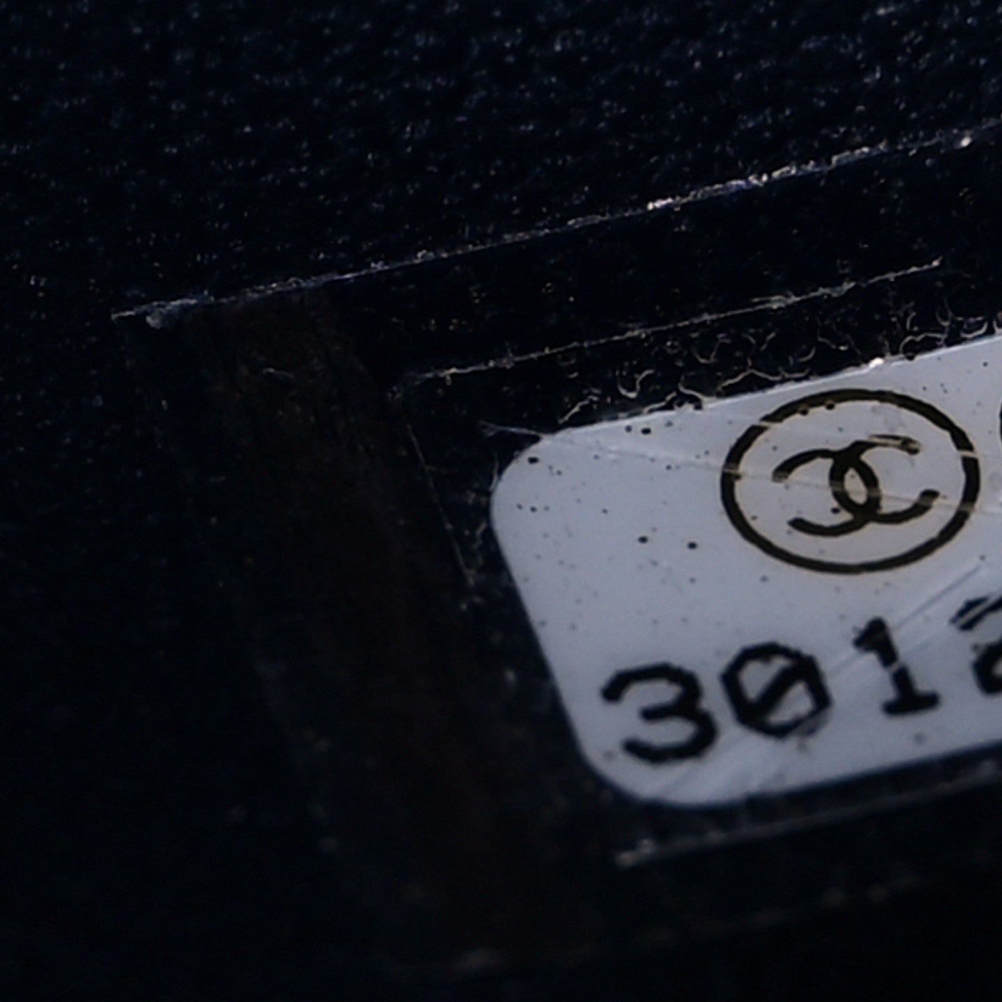 Chanel Tweed Sequin Timeless Classic Chained Double Flap Navy Blue 7 of 12