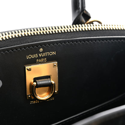 Louis Vuitton Calfskin City Steamer Mini Black 5 of 10