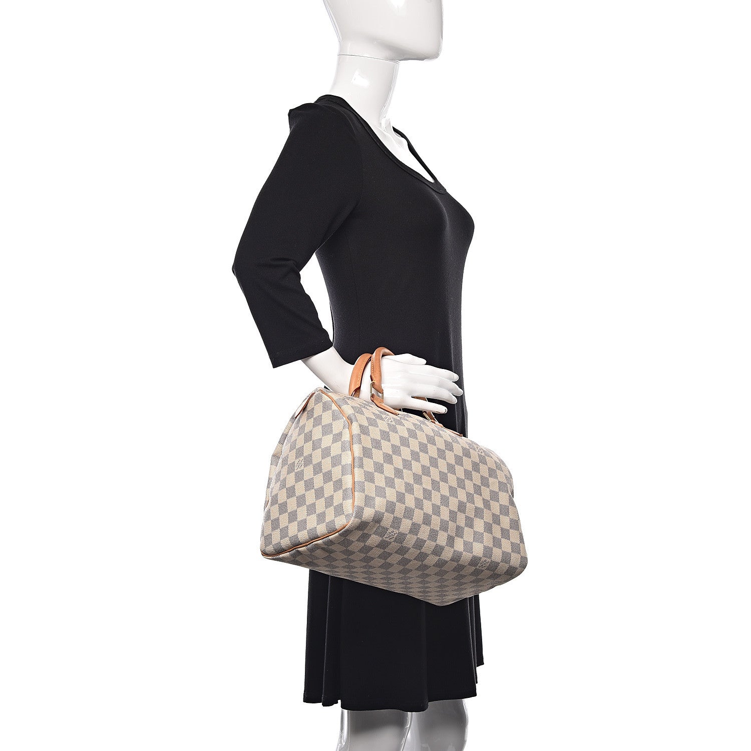 Louis Vuitton Damier Azur Speedy 30 2 of 12