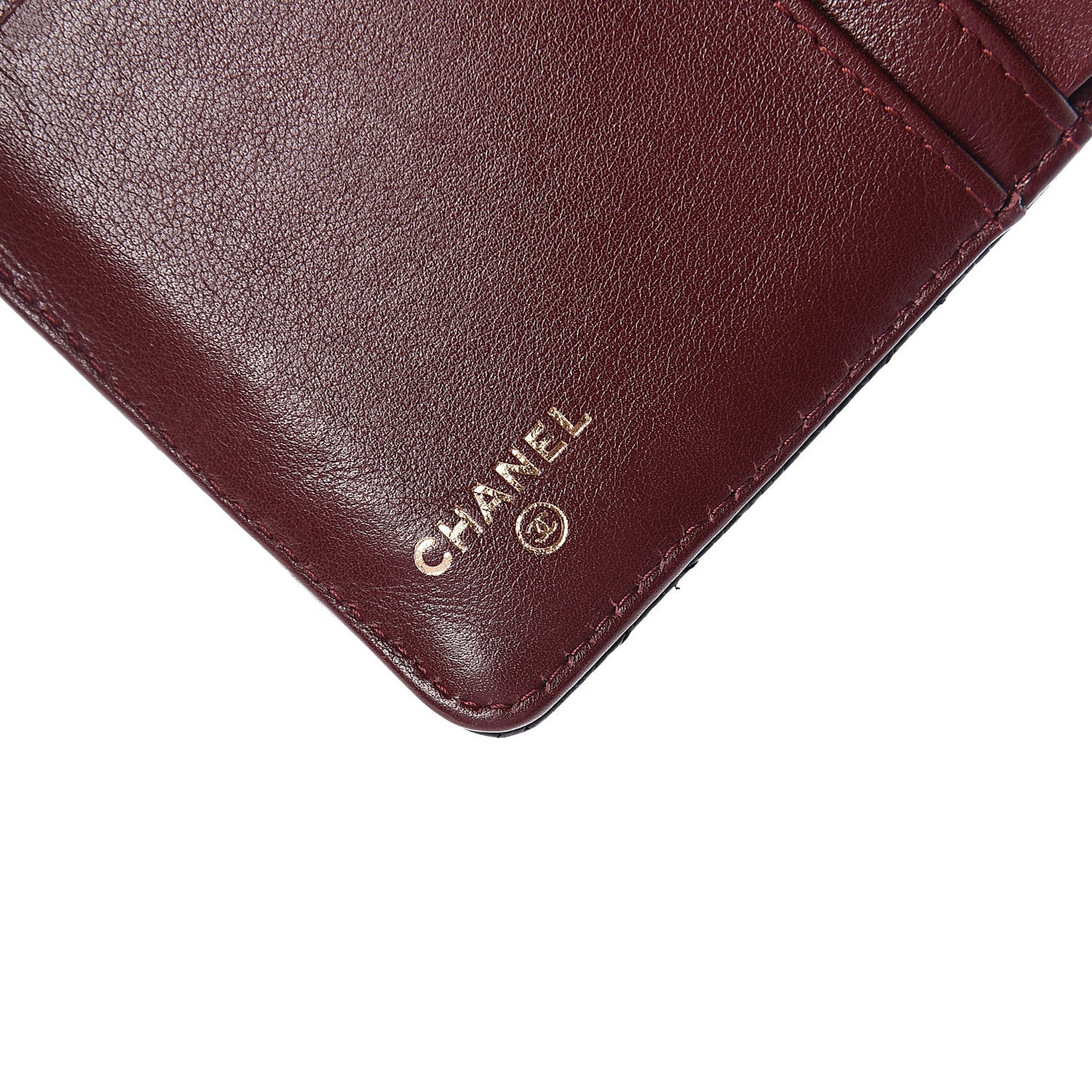 Caviar Quilted Zipped Pocket Wallet Black