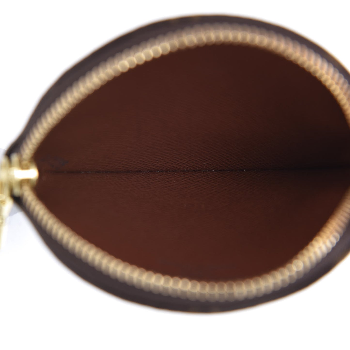 Monogram Round Coin Purse