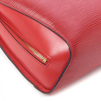 Louis Vuitton Epi Mabillon Backpack Castillan Red 6 of 8