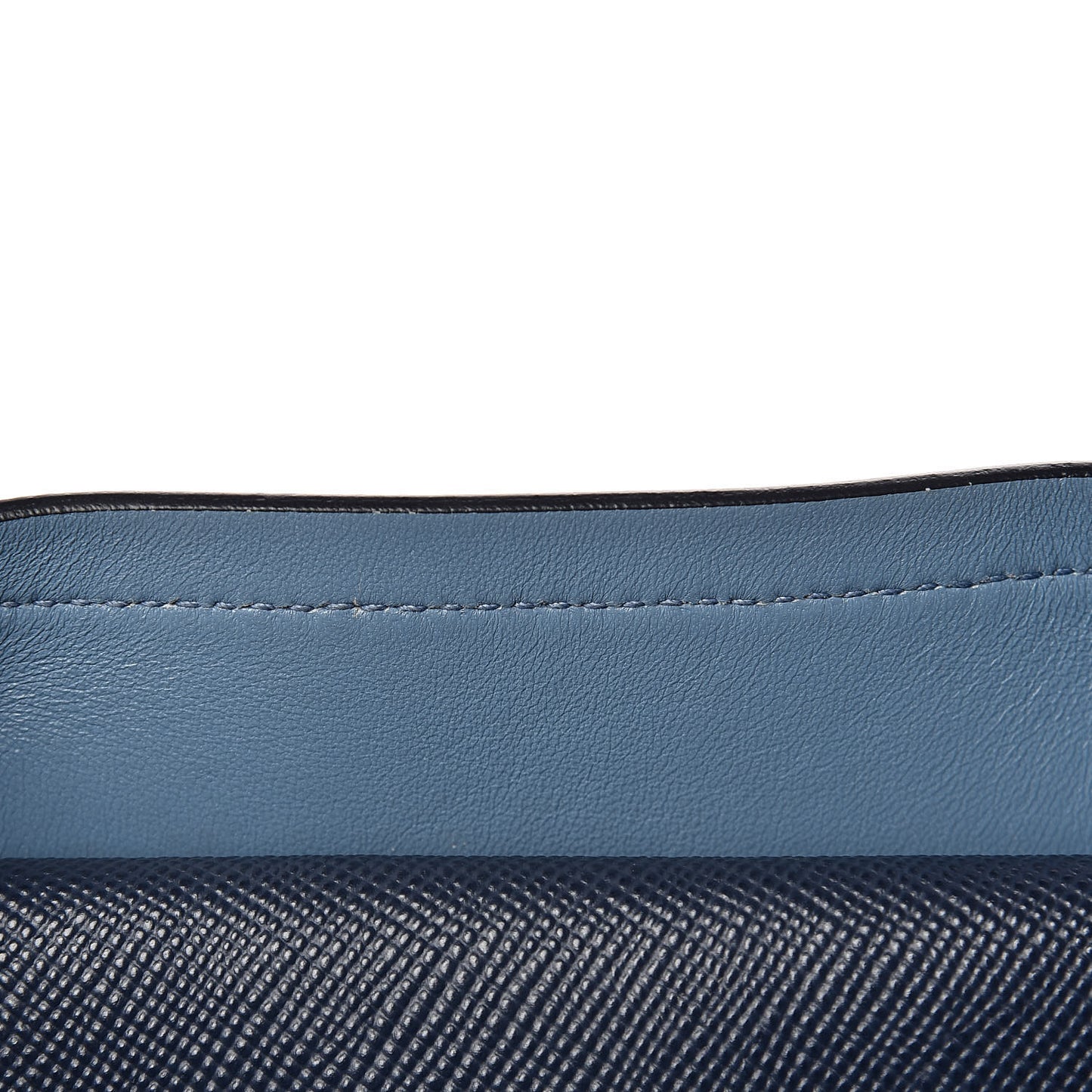 Saffiano Cuir Medium Double Handle Tote Baltico Astrale